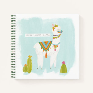 Carnet Pom Pom Llama Rama - Toute Lotta Llama