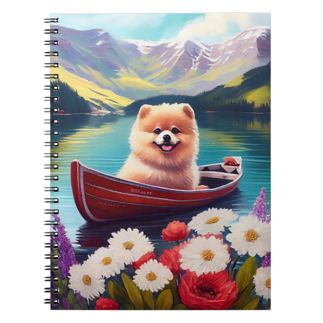 Carnet Poméranien à la pagaie : une aventure Pittoresque (Devant)