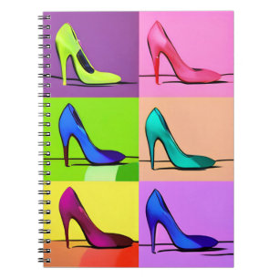 Carnet Pompes de Stiletto, Poster d'Art à talons hauts