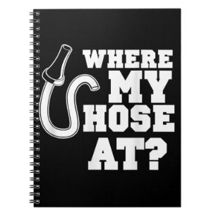 Carnet Pompier Hose Humour Adulte Pour Les Pompiers