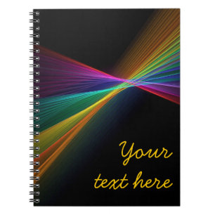 Carnet ponctuel du gay pride LGBT d'arc-en-ciel