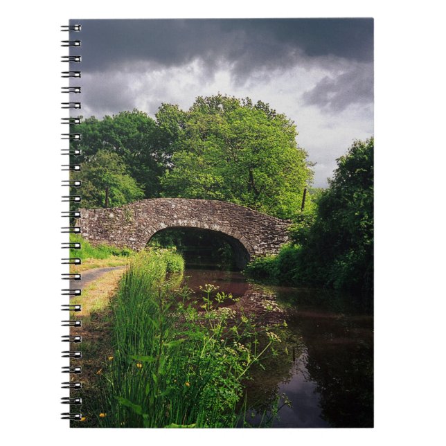 Carnet Pont au-dessus du canal à Brecon, Pays de Galles (Devant)