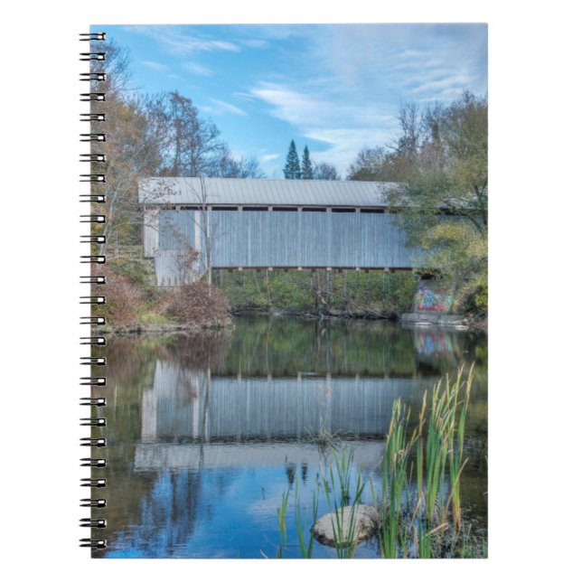 Carnet Pont couvert de Milby (Devant)