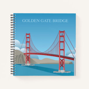 Carnet Pont Golden Gate San Francisco