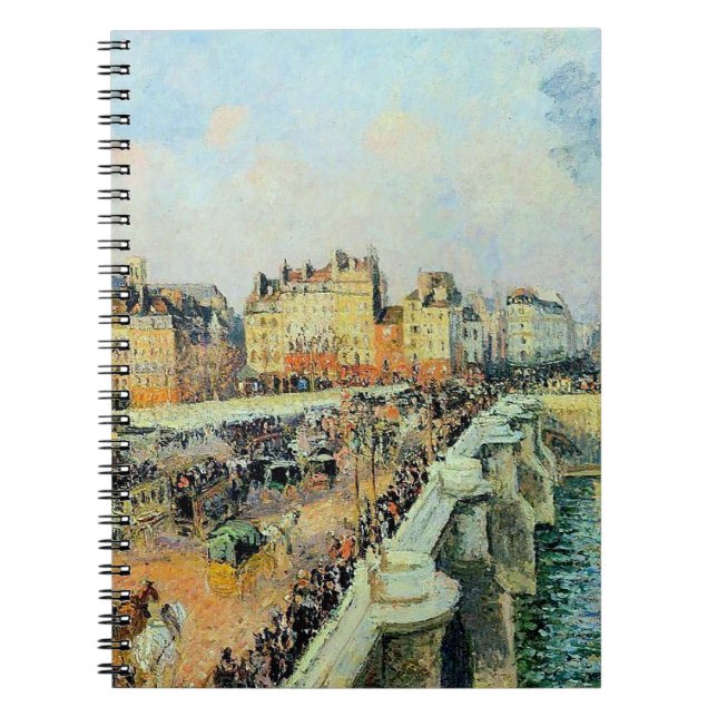 Carnet Pont Neuf, Après-midi, Sunlight Camille Pissarro (Devant)