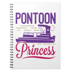 Carnet Pontoon Princess Pontooning Bateau à moteur