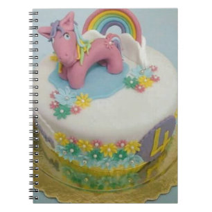 Carnet Pony cake 1