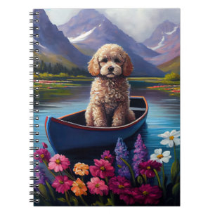 Carnet Poodle sur une pagaie : une aventure Pittoresque