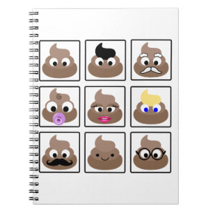 Carnet Poop Many Faces