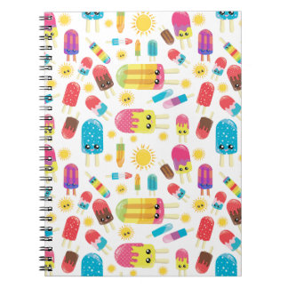 Carnet Popsicle Summer Design
