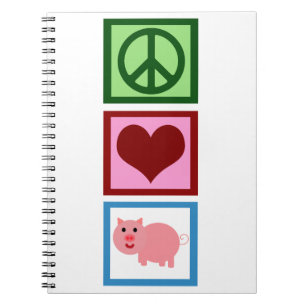 Carnet Porcs d'amour de paix