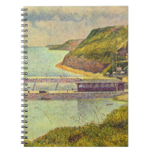 Carnet Port-en-Bessin, marée haute par Georges Seurat