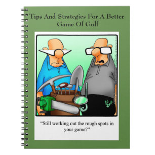 Carnet Portable Funny Golf Humour