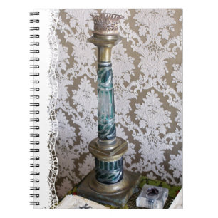 Carnet Porte-bougie en verre vintage