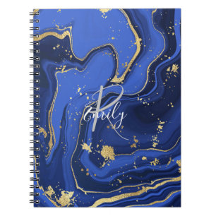 Carnet Porte de Parties scintillant de Midnight Blue et S