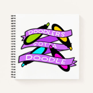 Carnet Porte-documents Gotta Doodle Carré