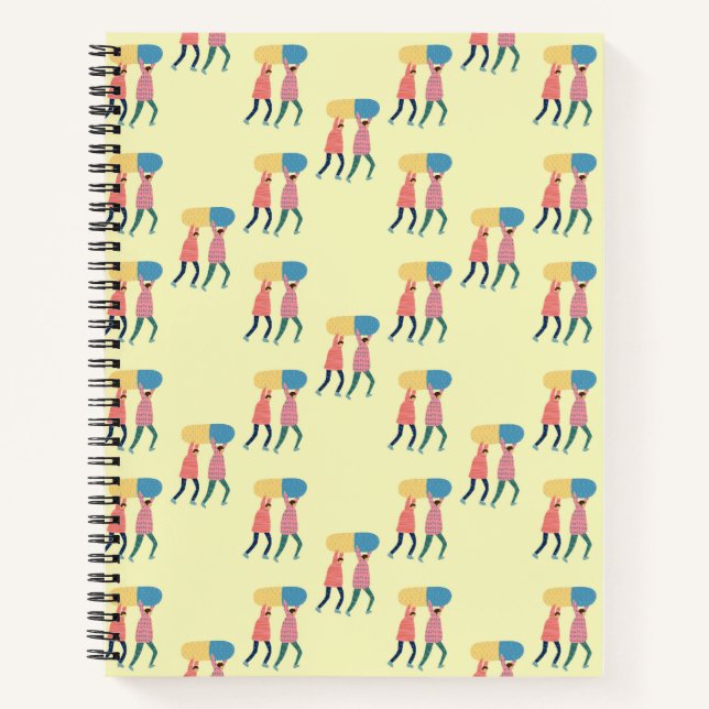 Carnet Porter Un Motif De Pilules (Devant)