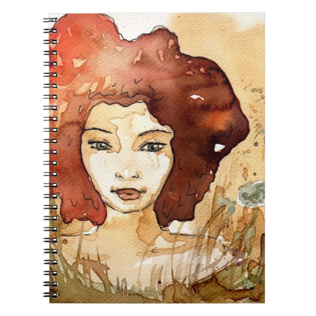 Carnet Portrait abstrait 3 (Devant)