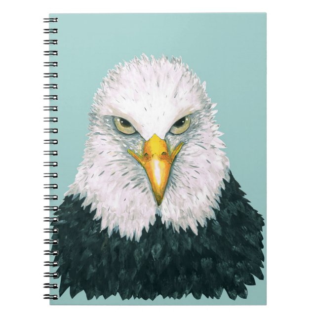 Carnet Portrait de Bald Eagle (Devant)