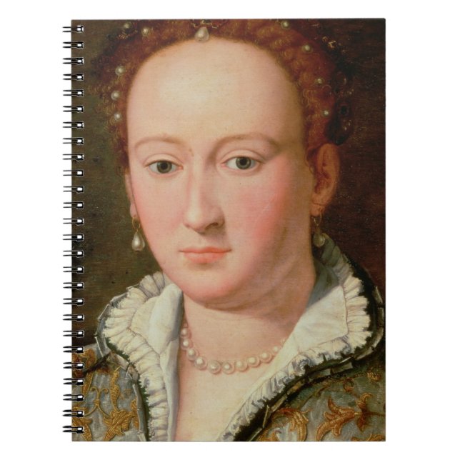 Carnet Portrait de Bianca Cappello, c.1580 (huile sur le (Devant)