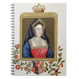 Carnet Portrait de Catherine d'Aragon (1485-1536) ęrs Qu