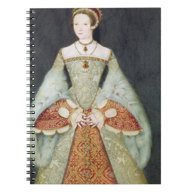 Carnet Portrait de Catherine Parr (1512-48), 1545 (Devant)