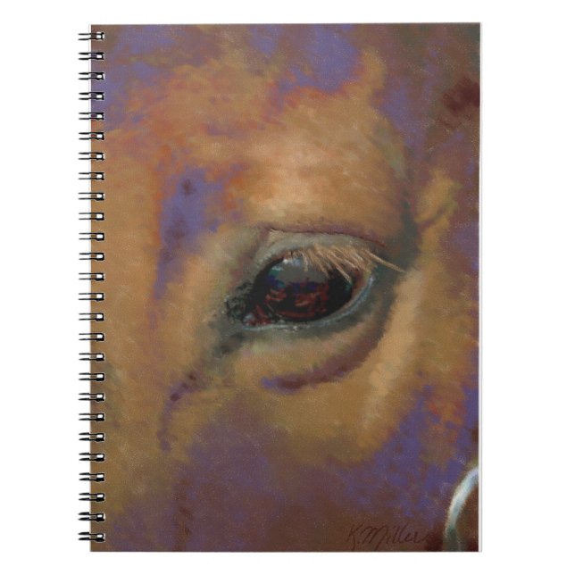 Carnet Portrait de cheval (Devant)