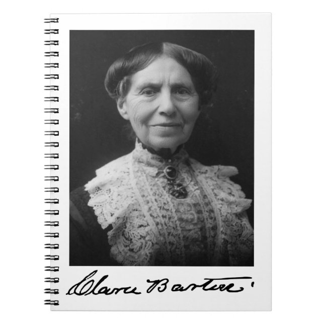 Carnet Portrait de Clara Barton (Devant)