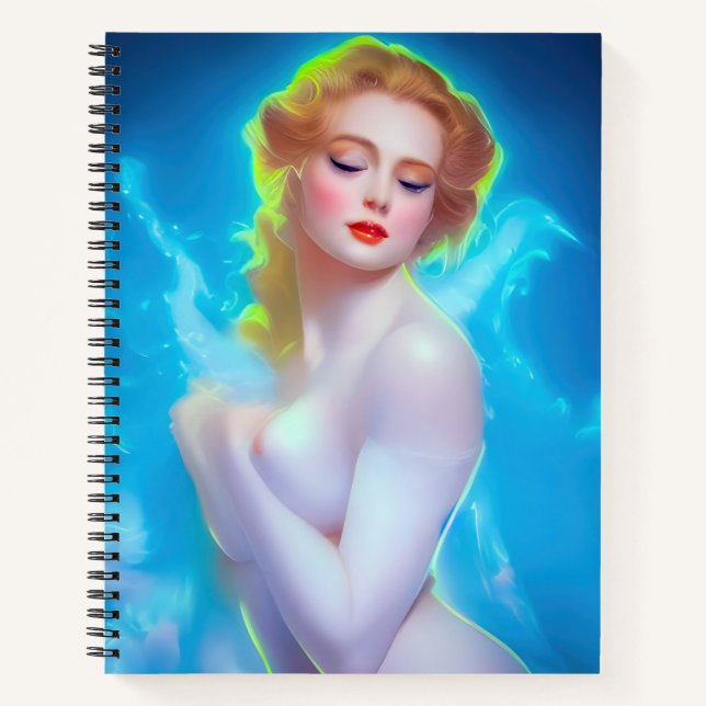 Carnet Portrait de déesse Ethereal - Imaginaire Surreal (Devant)