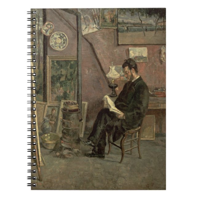 Carnet Portrait de docteur Martinez, 1878 (huile sur la (Devant)