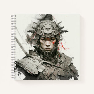 Carnet Portrait de guerrier Peinture aventure historique