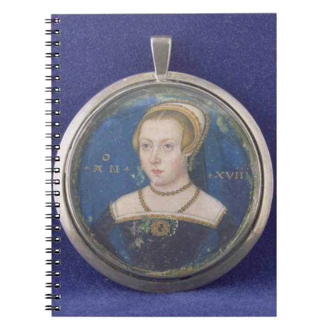 Carnet Portrait de Madame, probablement Madame Jane Grey, (Devant)