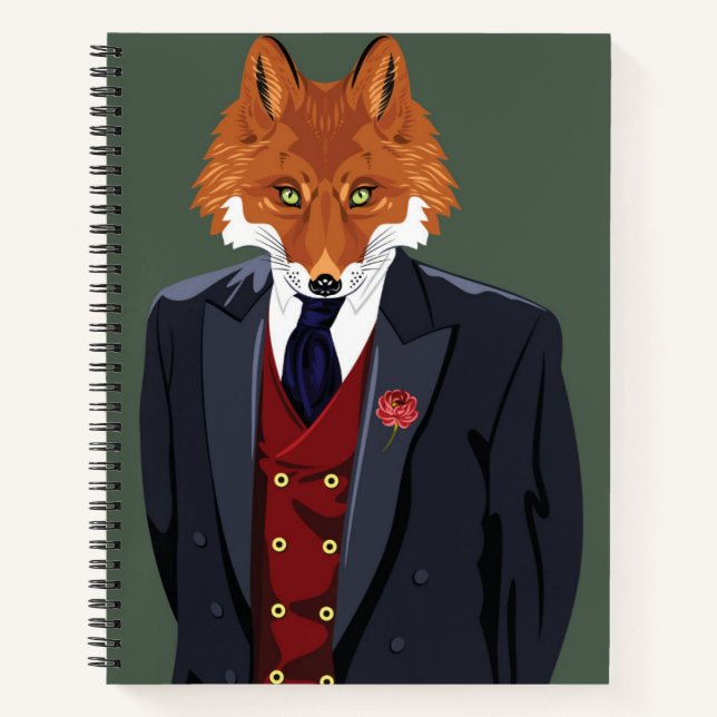 Carnet Portrait Foxy (Devant)