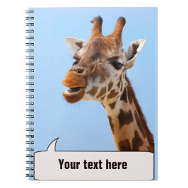 Carnet Portrait Giraffe