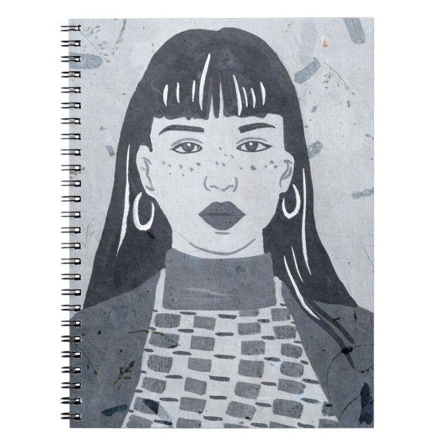 Carnet Portrait nocturne (Devant)