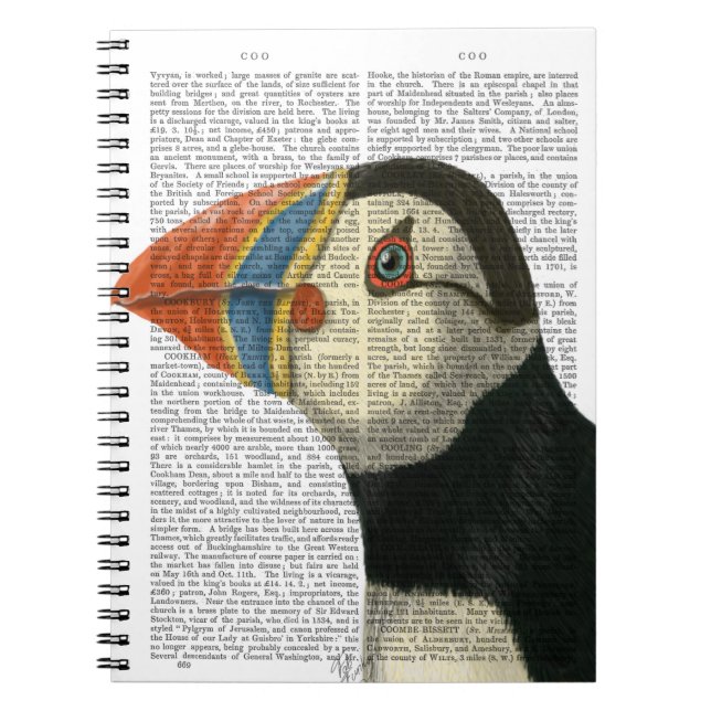Carnet Portrait Puffin (Devant)