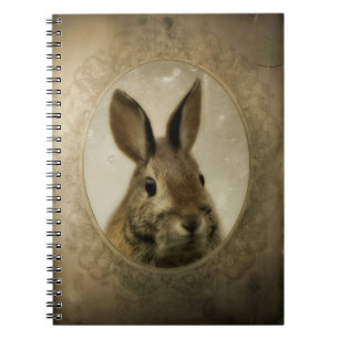 Carnet Portrait vintage Bunny