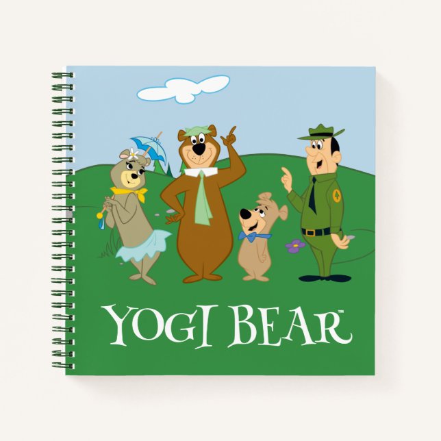 Carnet Pose classique Yogi Bear and Friends (Devant)