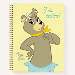 Carnet Pose Joueuse de Cindy Bear