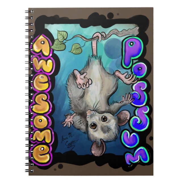 Carnet Possum génial (Devant)