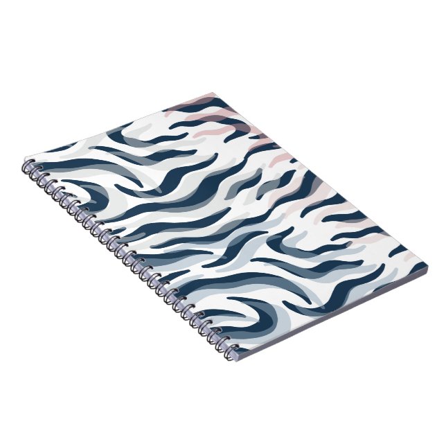 Carnet Poster de animal en marine et aquarelle (Côté Droit)