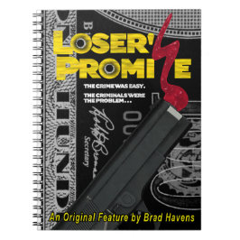 Carnet Poster de la promesse de Loser sur une poignée