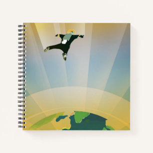 Carnet Poster De L'Espace Rétro-La Gravité D'Une Super Te