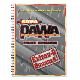 Carnet Poster officiel PAWA sur une page pratique