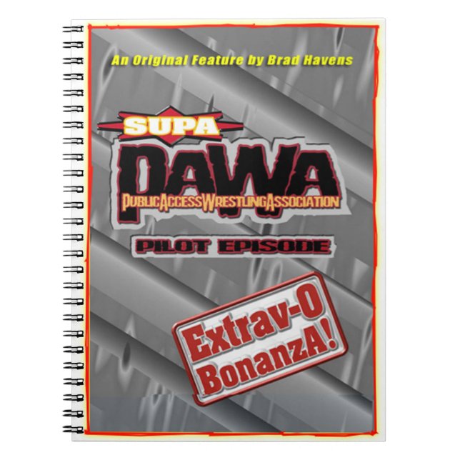 Carnet Poster officiel PAWA sur une page pratique (Devant)
