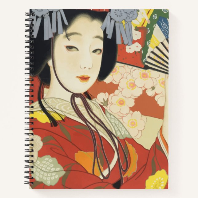 Carnet Poster Vintage voyage Osaka Japon (Devant)