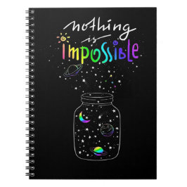 Carnet Pot de Rêves : Rainbow Cosmic
