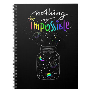 Carnet Pot de Rêves : Rainbow Cosmic