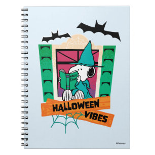 Carnet Potions Magiques de Snoopy Peanuts Halloween