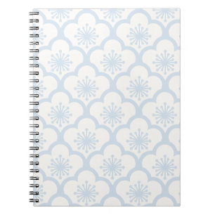 Carnet Poudre de Sakura Bleu Douce - Neutre